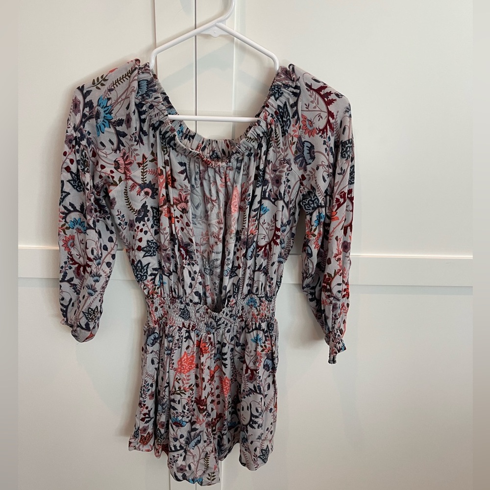 Free people romper. Great condition. Backless.